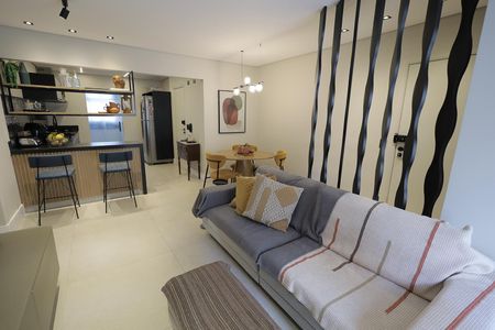 Sala de apartamento à venda com 4 quartos, 130m² em Jardim Bela Vista, Santo André