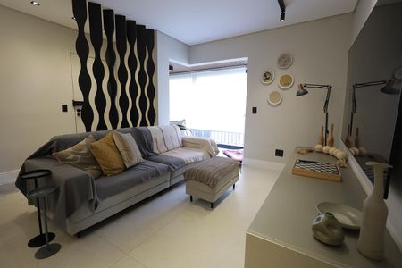 Sala de apartamento à venda com 4 quartos, 130m² em Jardim Bela Vista, Santo André