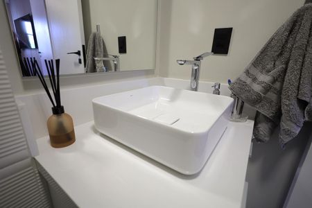 Apartamento à venda com 130m², 4 quartos e 2 vagasBanheiro Social