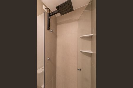 Apartamento para alugar com 26m², 1 quarto e sem vagaBanheiro da Suíte