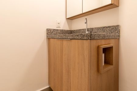 Apartamento para alugar com 26m², 1 quarto e sem vagaBanheiro da Suíte