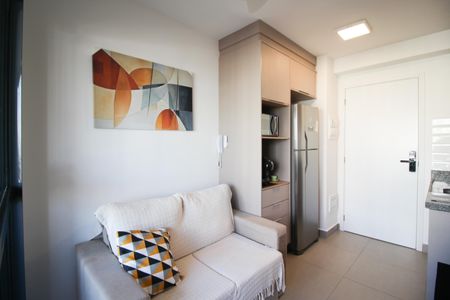 Sala de apartamento para alugar com 1 quarto, 27m² em Vila Olímpia, São Paulo