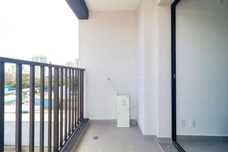 Varanda de apartamento para alugar com 1 quarto, 24m² em Santo Amaro, São Paulo