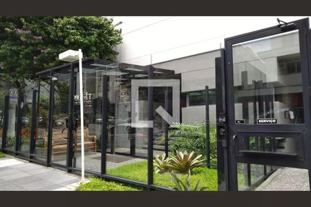 Apartamento para alugar com 36m², 1 quarto e 1 vagaFachada