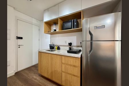 Studio para alugar com 30m², 1 quarto e sem vaga Studio para alugar com 30m², 1 quarto e sem vagaCozinha