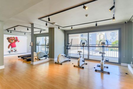 Studio para alugar com 30m², 1 quarto e sem vaga Studio para alugar com 30m², 1 quarto e sem vagaAcademia