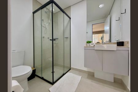 Studio para alugar com 30m², 1 quarto e sem vaga Studio para alugar com 30m², 1 quarto e sem vagaBanheiro social