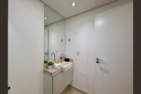 Studio para alugar com 30m², 1 quarto e sem vaga Studio para alugar com 30m², 1 quarto e sem vagaBanheiro social