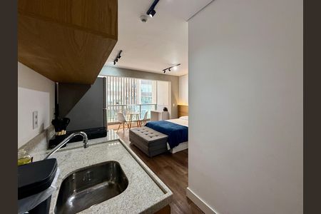 Studio para alugar com 30m², 1 quarto e sem vaga Studio para alugar com 30m², 1 quarto e sem vagaCozinha