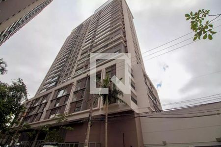 Studio para alugar com 30m², 1 quarto e sem vaga Studio para alugar com 30m², 1 quarto e sem vagaFachada