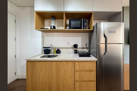Studio para alugar com 30m², 1 quarto e sem vaga Studio para alugar com 30m², 1 quarto e sem vagaCozinha