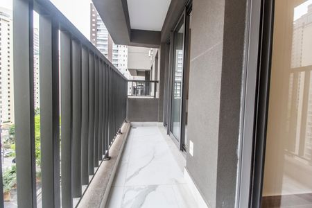 Varanda da Sala de apartamento para alugar com 1 quarto, 53m² em Alphaville Industrial, Barueri