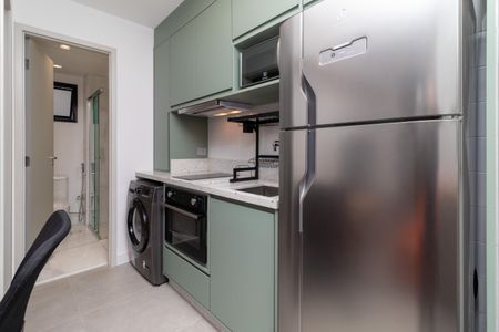 Apartamento à venda com 27m², 1 quarto e sem vagaCozinha 