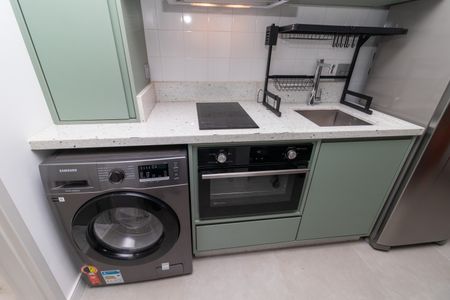 Apartamento à venda com 27m², 1 quarto e sem vagaCozinha 