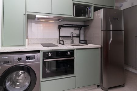 Apartamento à venda com 27m², 1 quarto e sem vagaCozinha 