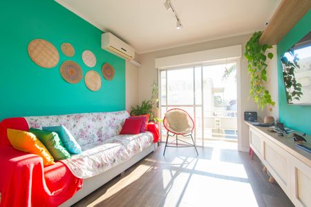 Sala de apartamento à venda com 3 quartos, 100m² em Centro, Canoas