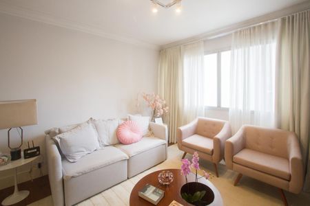 Sala de apartamento à venda com 3 quartos, 110m² em Brooklin, São Paulo