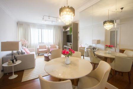 Sala de apartamento à venda com 3 quartos, 110m² em Brooklin, São Paulo