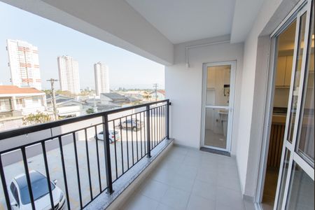 Varanda da Sala de apartamento para alugar com 2 quartos, 69m² em Esplanada Independência, Taubaté