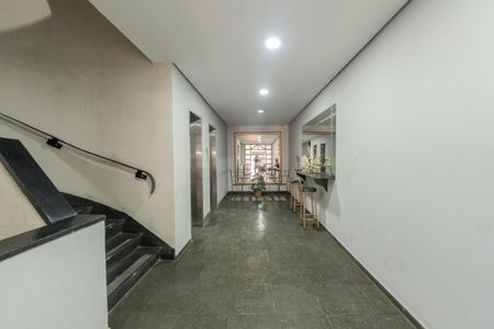 Studio para alugar com 48m², 1 quarto e sem vaga Studio para alugar com 48m², 1 quarto e sem vagaHall de entrada