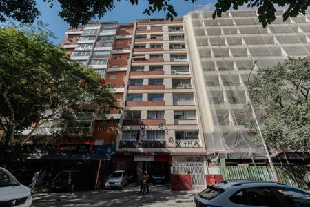 Studio para alugar com 48m², 1 quarto e sem vaga Studio para alugar com 48m², 1 quarto e sem vagaFachada