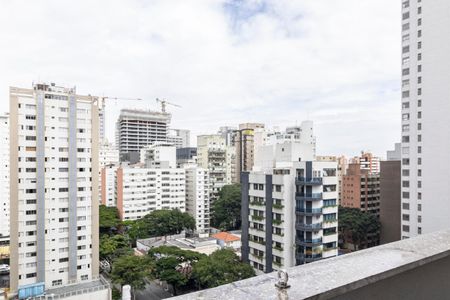 Studio à venda com 53m², 1 quarto e sem vagaVista da Varanda do Studio