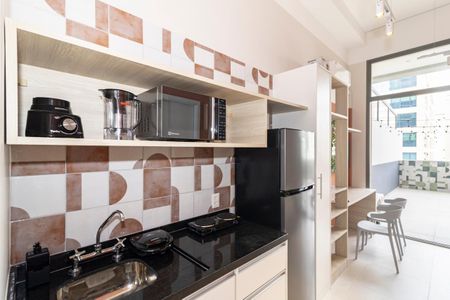Studio à venda com 53m², 1 quarto e sem vagaCozinha
