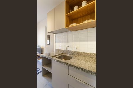 Studio para alugar com 26m², 1 quarto e sem vaga Studio para alugar com 26m², 1 quarto e sem vagaCozinha