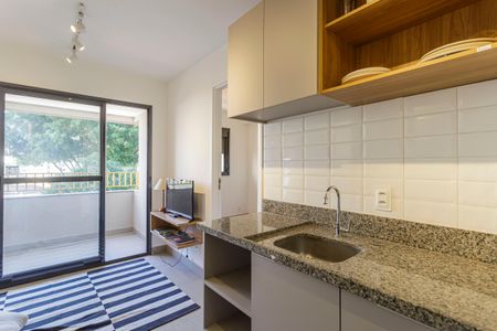 Studio para alugar com 26m², 1 quarto e sem vaga Studio para alugar com 26m², 1 quarto e sem vagaCozinha