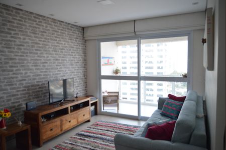 Sala de apartamento à venda com 3 quartos, 90m² em Vila Floresta, Santo André
