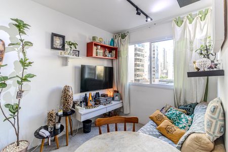 Sala de apartamento para alugar com 1 quarto, 32m² em Vila Buarque, São Paulo