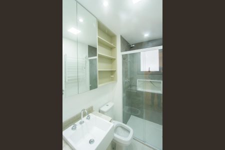 Apartamento à venda com 65m², 2 quartos e 1 vagaBanheiro Social