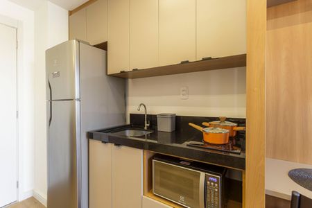 Studio para alugar com 28m², 1 quarto e sem vagaCozinha