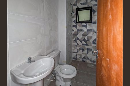 Banheiro de kitnet/studio à venda com 1 quarto, 29m² em Jardim Maristela, São Paulo