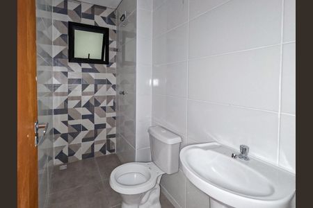 Banheiro de kitnet/studio à venda com 1 quarto, 29m² em Jardim Maristela, São Paulo