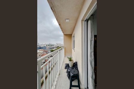 Varanda da Sala de apartamento à venda com 1 quarto, 29m² em Belenzinho, São Paulo