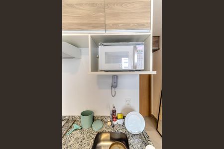 Studio à venda com 29m², 1 quarto e sem vagaCozinha