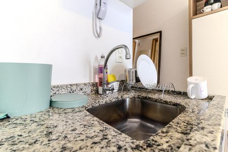 Studio à venda com 29m², 1 quarto e sem vagaCozinha