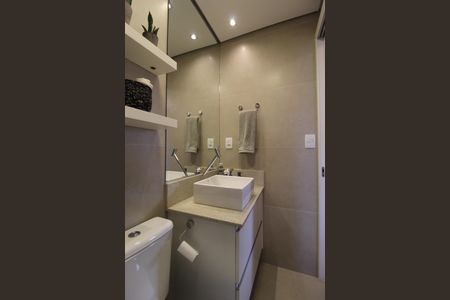 Apartamento para alugar com 60m², 1 quarto e 2 vagasBanheiro da Suíte