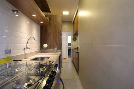Apartamento para alugar com 60m², 1 quarto e 2 vagasCozinha e Área de Serviço