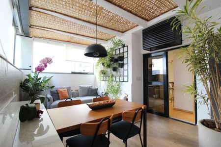 Apartamento para alugar com 60m², 1 quarto e 2 vagasCobertura