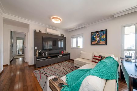 Sala de apartamento à venda com 3 quartos, 124m² em Bosque da Saúde, São Paulo
