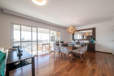 Sala de apartamento à venda com 3 quartos, 124m² em Bosque da Saúde, São Paulo