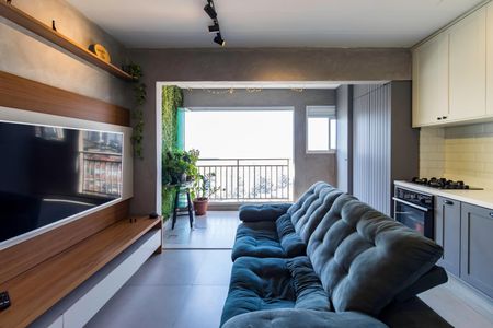 Sala de apartamento à venda com 2 quartos, 49m² em Jardim Umarizal, São Paulo