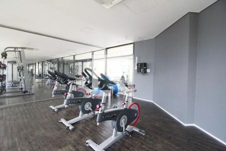 Apartamento para alugar com 40m², 1 quarto e 1 vaga Apartamento para alugar com 40m², 1 quarto e 1 vagaÁrea comum - Academia