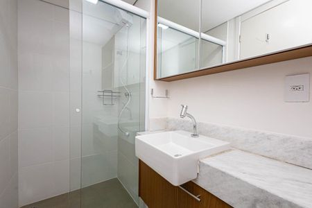 Studio para alugar com 26m², 1 quarto e sem vaga Studio para alugar com 26m², 1 quarto e sem vagaBanheiro