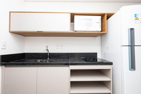 Studio para alugar com 26m², 1 quarto e sem vaga Studio para alugar com 26m², 1 quarto e sem vagaCozinha