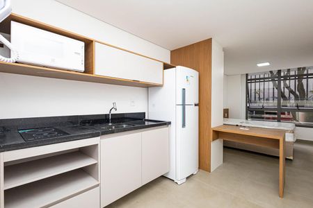 Studio para alugar com 24m², 1 quarto e sem vagaCozinha