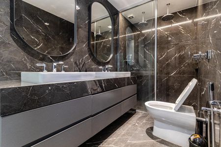 Casa de condomínio à venda com 107m², 2 quartos e 1 vaga Casa de condomínio à venda com 107m², 2 quartos e 1 vagaBanheiro da Suíte 1