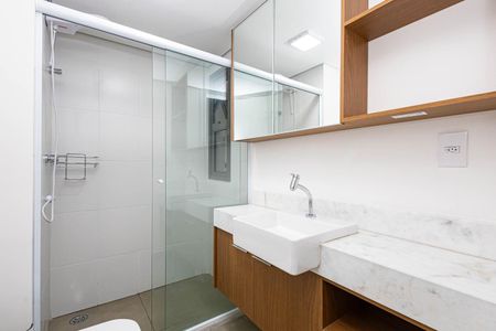 Studio para alugar com 26m², 1 quarto e sem vagaBanheiro